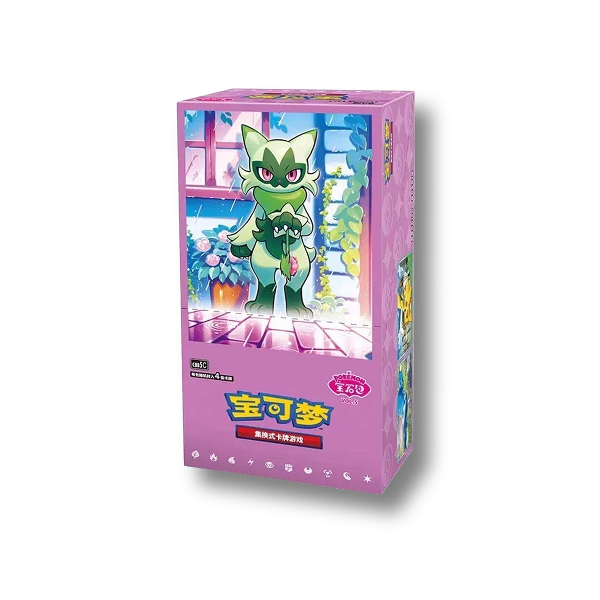 Pokémon TCG Gem Pack Vol. 5 Booster Box (CBB5C) - Simplified Chinese Exclusive