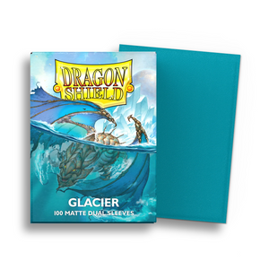 Dragon Shield Sleeves: Standard Matte Dual - Glacier (100ct)