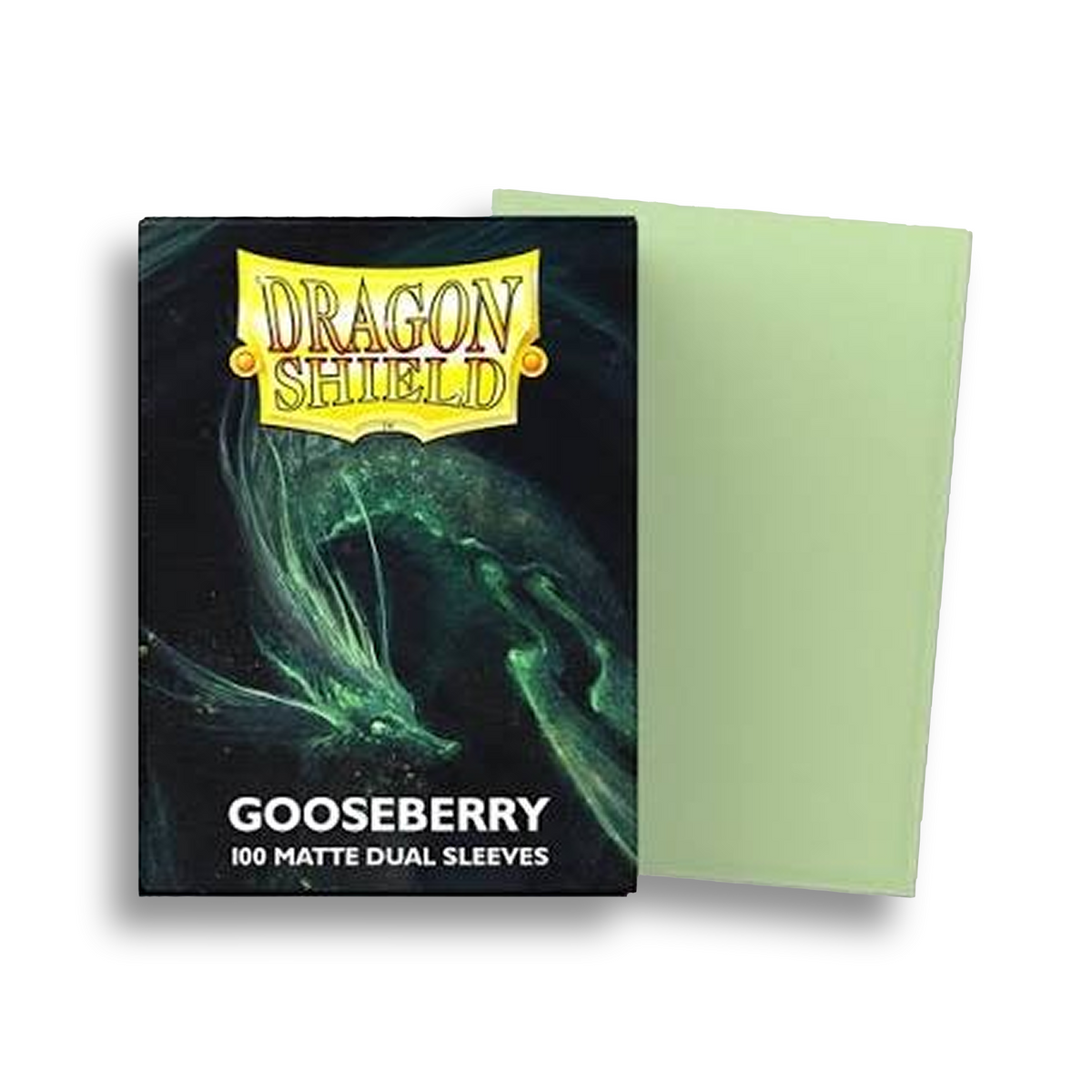 Dragon Shield Sleeves: Standard Matte Dual - Gooseberry (100ct)