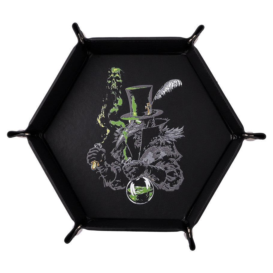 Table Armor Plague Doctor Collapsible Dice Tray