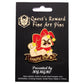 Alternative Alignments: Chaotic Stupid Pug Enamel Pin – image 2