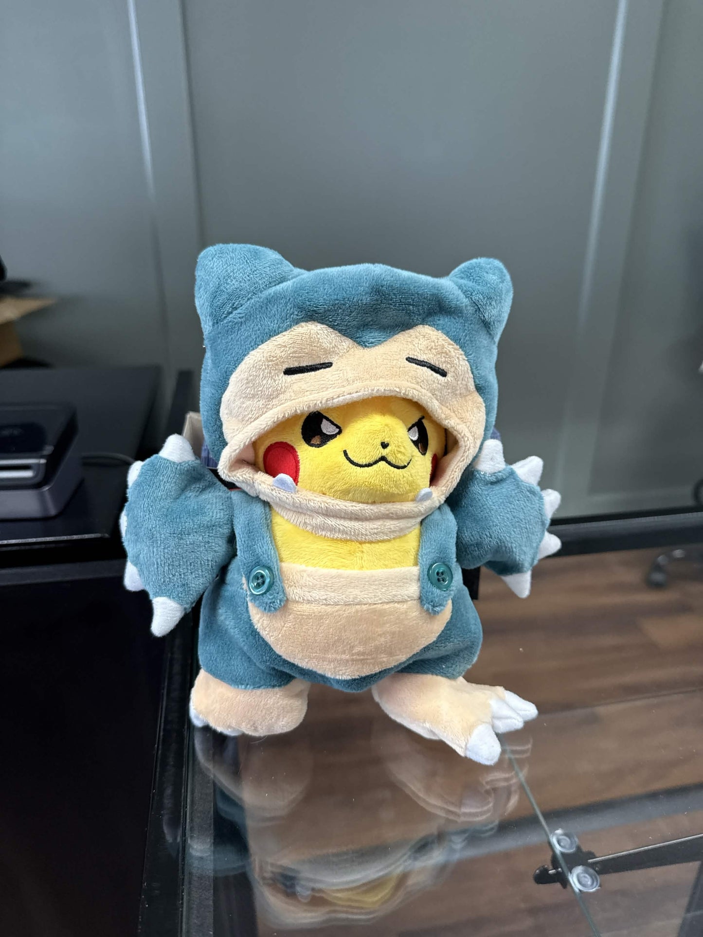 Pikachu Snorlax Plush