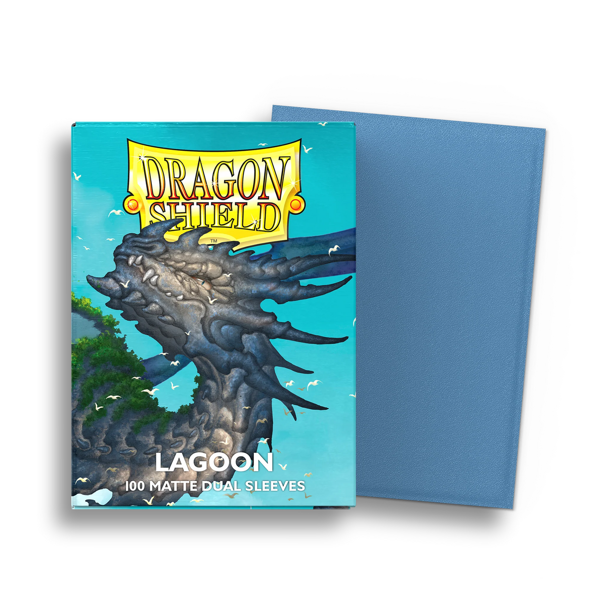 Dragon Shield Sleeves: Standard Matte Dual - Lagoon (100ct)
