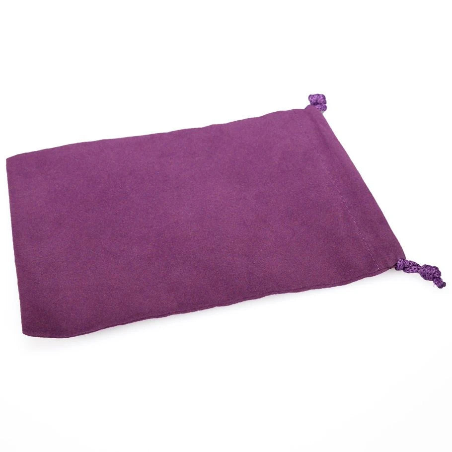 Chessex Large Suede Cloth Dice Bag (Purple)