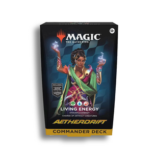 Magic: The Gathering Aetherdrift Commander Deck – Living Energy