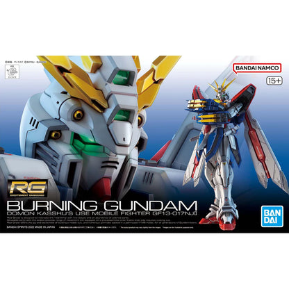 Bandai RG 1/144 Burning Gundam (#37) – Mobile Fighter G Gundam Real Grade