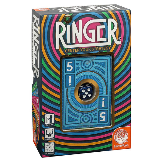 Ringer Fast Paced Family Card and Dice Strategy Game Box Set