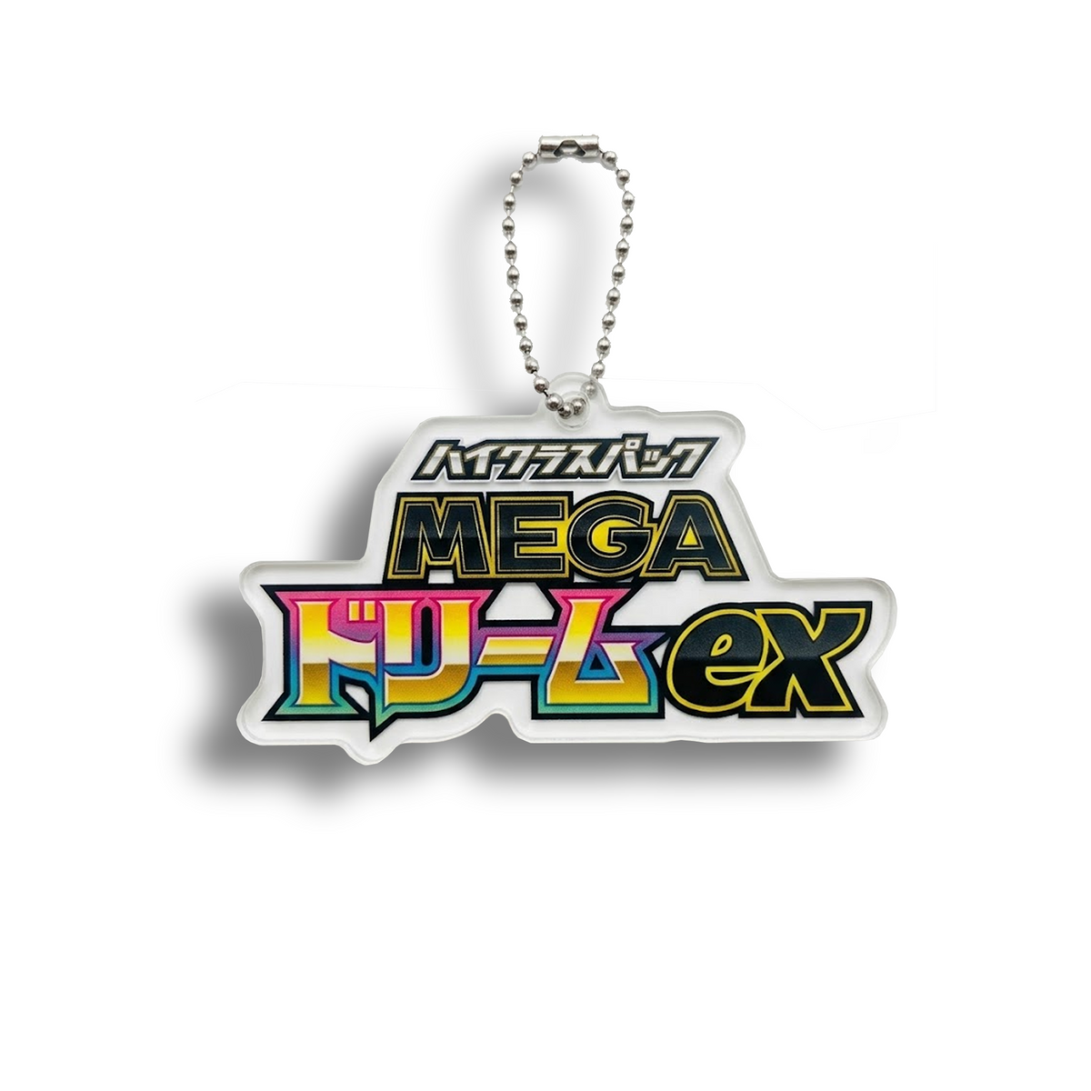 MEGA Dream ex Acrylic Keychain Binder Tag (JP) | Pokémon TCG Organizer