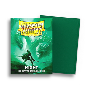 Dragon Shield Sleeves: Standard Matte Dual - Might (100ct)