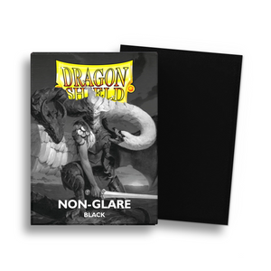 Dragon Shield Sleeves: Standard Matte Non-Glare - Black (100ct)
