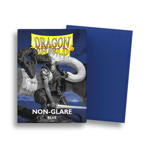 Dragon Shield Sleeves: Standard Matte Non-Glare - Blue (100ct)