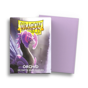 Dragon Shield Sleeves: Standard Matte Dual - Orchid (100ct)
