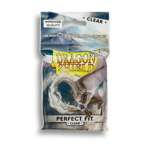 Dragon Shield Inner Sleeves: Perfect Fit Clear (100ct)