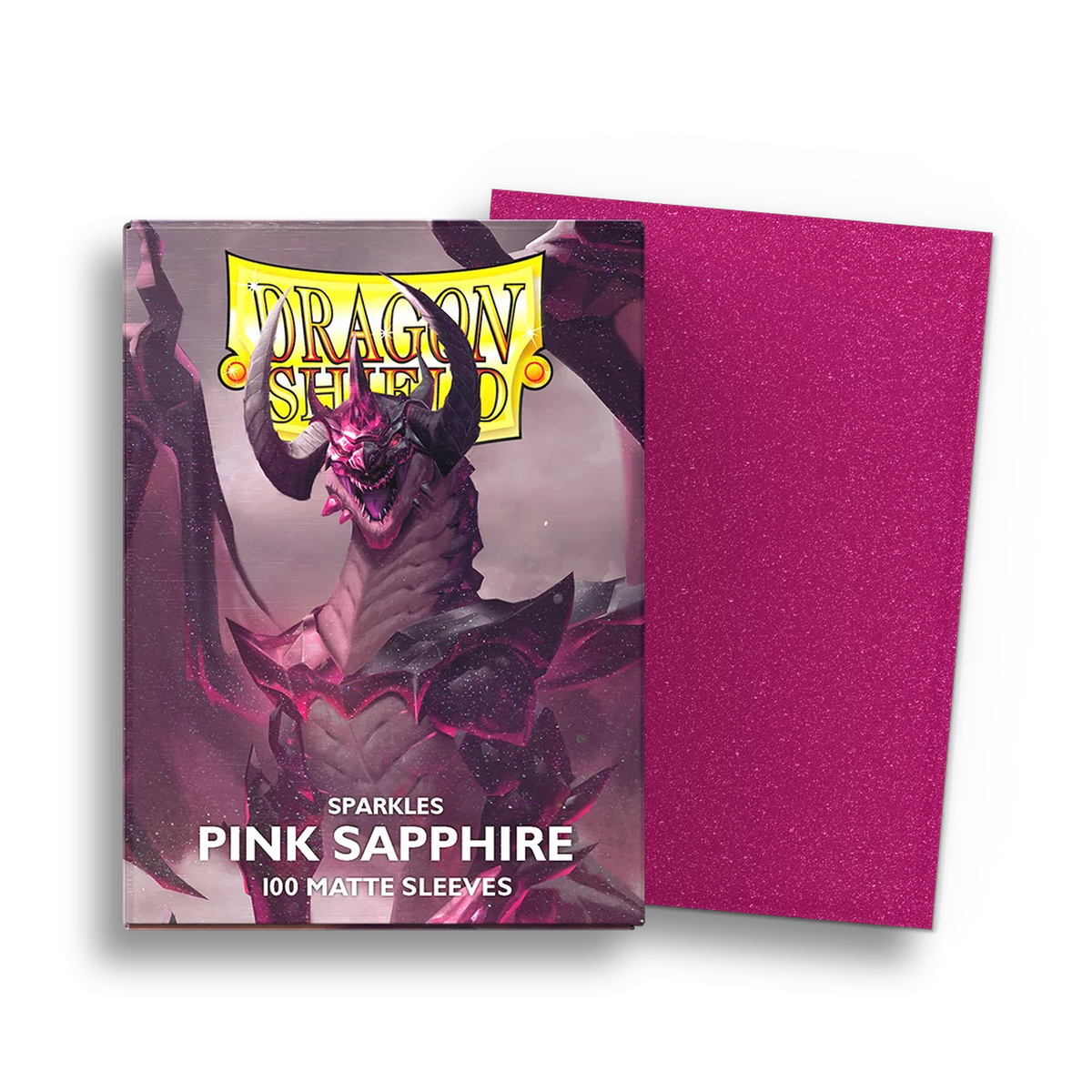 Dragon Shield Sleeves: Standard Matte - Pink Sapphire (100ct)
