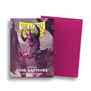 Dragon Shield Sleeves: Standard Matte - Pink Sapphire (100ct)