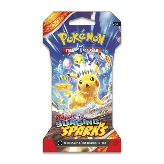 Surging Sparks Sleeved Booster Pack (SV08) | Pokémon TCG