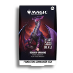 Magic: The Gathering Foundations Commander Deck - Reign of Dragons (FDC)