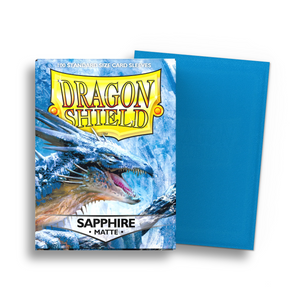 Dragon Shield Sleeves: Standard Matte - Sapphire (100ct)