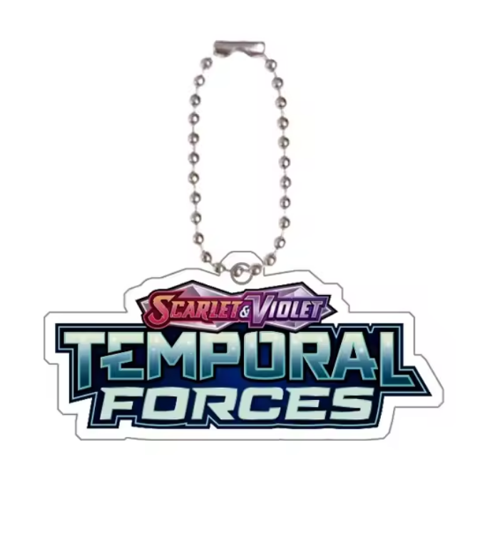 Scarlet & Violet Acrylic Keychain Binder Tags (EN) | Pokémon TCG Organizer
