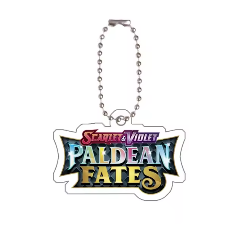 Scarlet & Violet Acrylic Keychain Binder Tags (EN) | Pokémon TCG Organizer