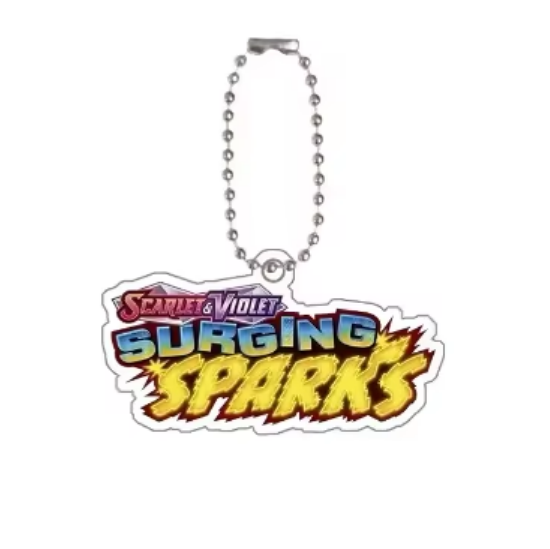 Scarlet & Violet Acrylic Keychain Binder Tags (EN) | Pokémon TCG Organizer