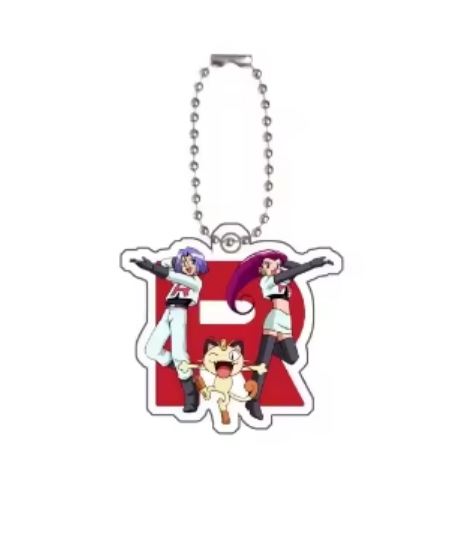 Scarlet & Violet Acrylic Keychain Binder Tags (EN) | Pokémon TCG Organizer