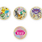 Simplified Chinese Pokémon Gem Pack Badge Set (Vol. 1–3 + Promo) – image 3