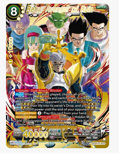Masters Dragon Ball Fearsome Rivals (BT29) Booster Box (EN)