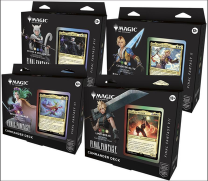 MTG FINAL FANTASY Commander Deck (FIC) | VI / VII / X / XIV