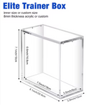 Magnetic Acrylic Elite Trainer Box (ETB) Display Case – Clear 8mm/5mm Protector
