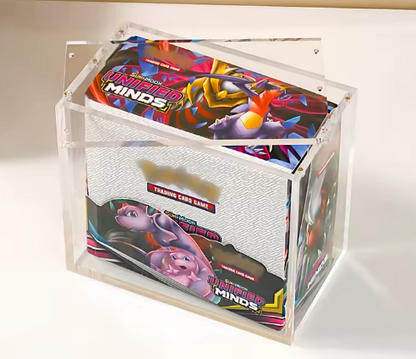 Magnetic Acrylic Elite Trainer Box (ETB) Display Case – Clear 8mm/5mm Protector