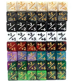 +1 & -1 Dice Counters (10PCS, 16mm D6) – Counter Dice for Magic: The Gathering – image 9