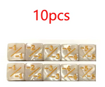+1 & -1 Dice Counters (10PCS, 16mm D6) – Counter Dice for Magic: The Gathering