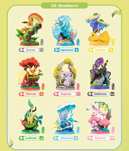 Eevee Funism 2.0 Blind Box Figurines | 1 Random Sealed Blind Box