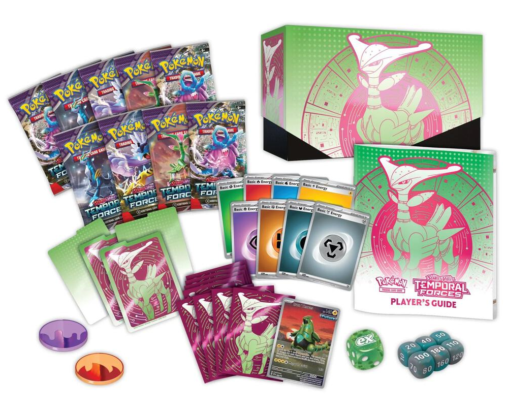Temporal Forces Elite Trainer Box (ETB) – SV05: Temporal Forces (TEF)
