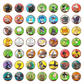 Chinese Pokémon TCG Paldea Metal Magnetic Sticker Set (CN) | Collectible Magnets – image 2