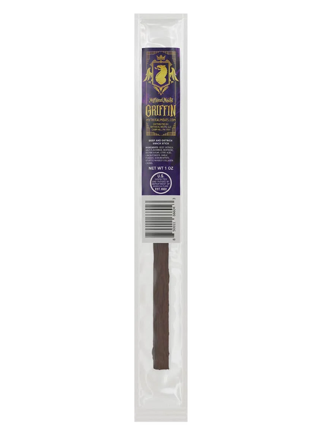 Mythical Meats Griffin Snack Stick (Beef & Ostrich)