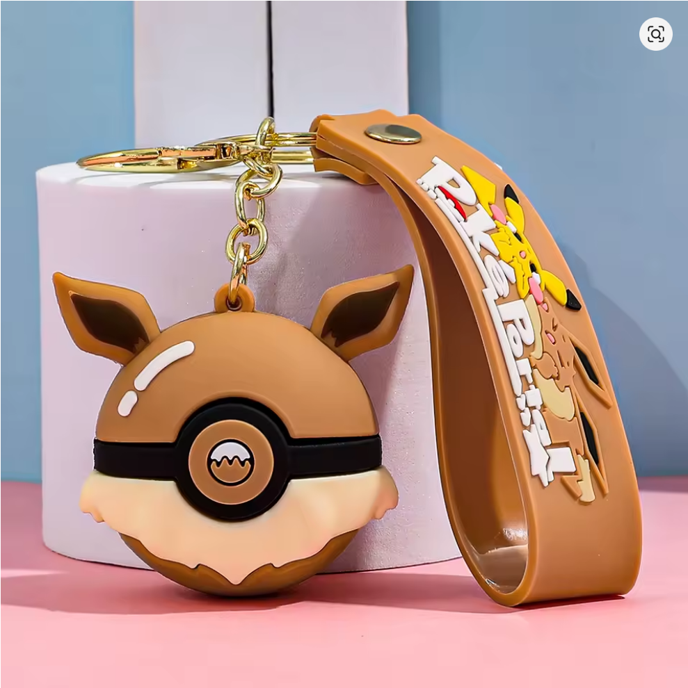 Pokémon time EEVUI COLLECTION キャップキーホルダー Pokémon time