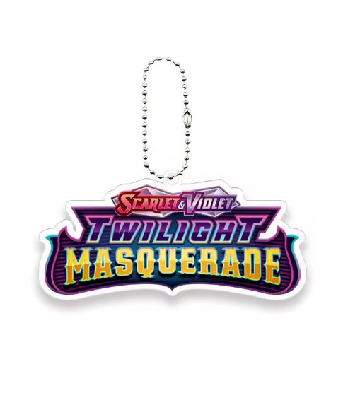 Scarlet & Violet Acrylic Keychain Binder Tags (EN) | Pokémon TCG Organizer