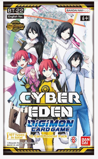 Digimon Cyber Eden Booster Pack (EN) |  TCG