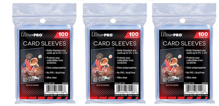 Ultra Pro Soft Sleeves 100ct (1-Pack or 3-Pack) – image 2