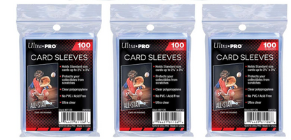 Ultra Pro Soft Sleeves 100ct (1-Pack or 3-Pack)