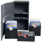 Red & Grey 3-Drawer TCG Deck Box - Premium PU Leather Storage – image 2