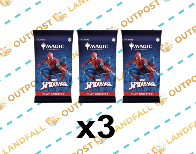Marvel's Spider-Man Magic: The Gathering Play Booster - 3 Pack Bundle