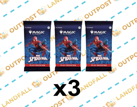 Marvel's Spider-Man Magic: The Gathering Play Booster - 3 Pack Bundle