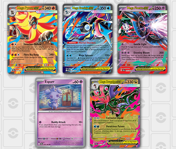 Pokémon TCG: Mega Evolution—Chaos Rising Booster Pack (ME04)