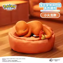 Pokémon Starry Dream Sleeping Figures (6-Style Set) - Pikachu, Charmander, Rowlet & More – image 4