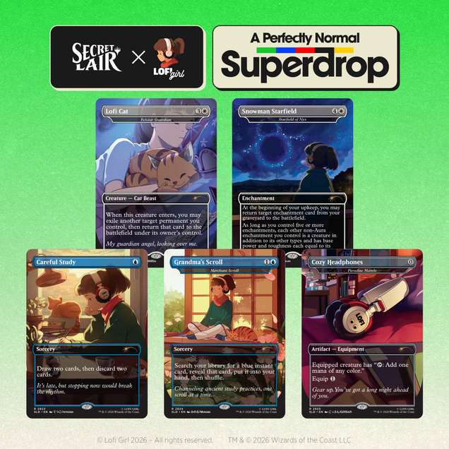 Magic: The Gathering Secret Lair x Lofi Girl: Beats to Cast To Non-Foil Edition