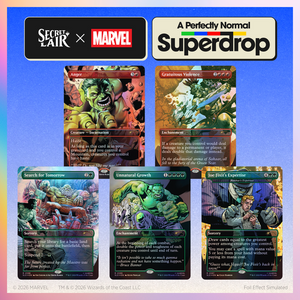 Magic: The Gathering Secret Lair x Marvel's Hulk: SMASH! Foil Edition
