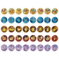 Simplified Chinese Pokémon TCG: Crystal Gathering Badge Set (CSV9.5C) – image 4